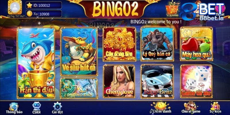 Chơi bắn cá Bingo rất dễ dàng