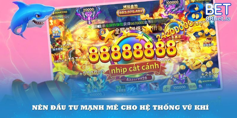 Nên đầu tư mạnh mẽ cho hệ thống vũ khí 